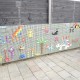 MASTERKIDZ Zestaw Kołeczki w kształcie figur geometrycznych 64szt do tablic STEM