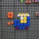 MASTERKIDZ Zestaw Kołeczki w kształcie figur geometrycznych 64szt do tablic STEM