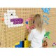 MASTERKIDZ Zestaw Kołeczki w kształcie figur geometrycznych 64szt do tablic STEM