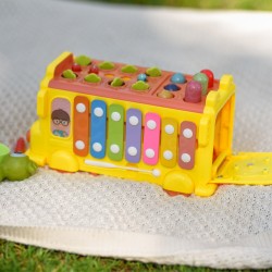 WOOPIE BABY Interaktywny Autobus Edukacyjny Młoteczek Cymbałki +18 m