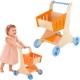 Drewniany Wózek sklepowy na zakupy Viga Toys