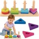 TOOKY TOY Sorter Kształtów z Kolorowymi Blokami
