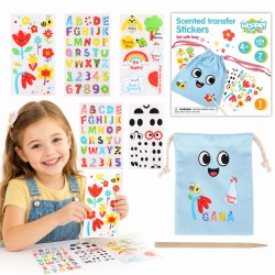 WOOPIE ART&FUN Zestaw Kreatywny Torebka + Naklejki do Dekorcji ponad 109 szt.