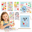 WOOPIE ART&FUN Zestaw Kreatywny Zrób Torebkę Dekorowanie Woreczka Imię Dziecka DIY