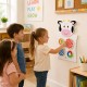 Drewniana Gra ścienna Wzory Krówka Viga Toys