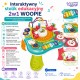 WOOPIE BABY Stolik Edukacyjny Interaktywny 2w1 Pianinko Dźwięki