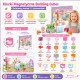 Woopie Klocki Magnetyczne Kostki 48 el Montessori Edukacyjna Układanka 3D