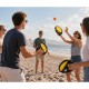 WOOPIE Catch Ball Gra Zręcznościowa Rzucaj Łap Dla Dwojga 2x Paletki+ 4 Piłki