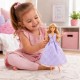 WOOPIE ROYAL Lalka Długie Blond Włosy 30 cm Lawendowa Suknia Akcesoria