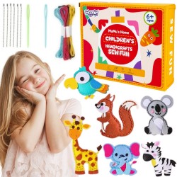 WOOPIE Zestaw do Szycia dla Dzieci Woopie Breloczki DIY Filc