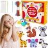 WOOPIE Zestaw do Szycia dla Dzieci Breloczki DIY Filc
