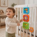WOOPIE BABY Kostka Sensoryczna Manipulacyjna 6w1 Edukacyjna Zabawka Interaktywna