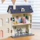 CLASSIC WORLD Drewniany Domek dla Lalek Vintage