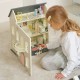 CLASSIC WORLD Drewniany Domek dla Lalek Vintage