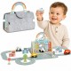 TOOKY TOY Mini Miasto Przenośny Zestaw Torba Samochody
