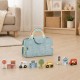 TOOKY TOY Mini Miasto Przenośny Zestaw Torba Samochody