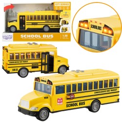 Woopie Autobus Szkolny Interaktywny Elektryczny 1:20