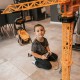 WOOPIE Dźwig Żuraw Zdaline Sterowany R/C Ciężarówka Koparka  + 4 Akc.