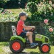 FALK DUŻY Traktor na Pedały CLAAS Przyczepa