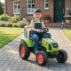 FALK DUŻY Traktor na Pedały CLAAS Przyczepa