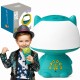 WOOPIE Multifunkcyjna Lampka RGB Głośnik Bluetooth Karaoke Modulator Głosu Karta SD AUX Turkusowa