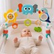 WOOPIE BABY Łuk Sensoryczny Z Zabawkami Do Łóżeczka i Wózka Słoń Papuga