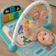 WOOPIE BABY Mata edukacyjna z pianinkiem 10 el
