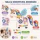 Viga Drewniana Tablica Sensoryczna Manipulacyjna Jednorożec