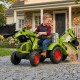 Claas Arion 430 Traktor na pedały z łyżką i przyczepką 1040AM Zielony FALK