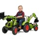 Claas Arion 430 Traktor na pedały z łyżką i przyczepką 1040AM Zielony FALK
