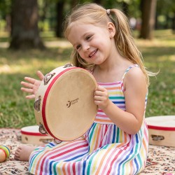 CLASSIC WORLD Instrument Muzyczny Tamburyn dla Dzieci