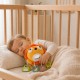 WOOPIE Pluszowy Lew Maskotka Interaktywna Przytulanka Muzyczna z Zawieszkami i Gryzakami
