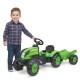 FALK Country Farmer Traktorek na Pedały z Przyczepką 2-5 lat