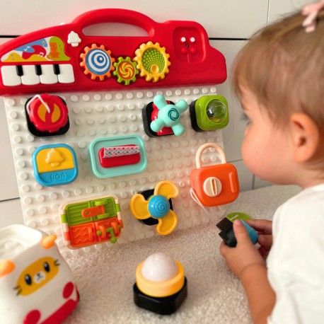 WOOPIE BABY Kolorowy Panel Aktywności Tablica Manipulacyjna
