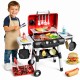 WOOPIE Grill Barbecue Kuchnia Ogrodowa Interaktywna LED Zestaw XL 31 el.