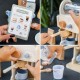 TOOKY TOY Drewniany Zestaw Do Kawy - Barista