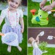 WOOPIE Gra Zręcznościowa Złap Frisbee Wyrzutnia Dysków