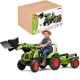 Claas Arion 430 Traktor na pedały z łyżką i przyczepką 1040AM Zielony FALK