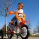 Feber Motocykl Cross Pomarańczowy na Akumulator 6V dla Dzieci