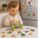 Viga Drewniane Puzzle Układanka Ubierz Misia