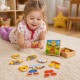 Viga Drewniane Puzzle Układanka Ubierz Misia
