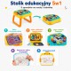 WOOPIE Interaktywny Stolik Edukacyjny Warsztat i Tablica 3w1