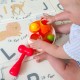 WOOPIE Wbijak Przebijanka Zamek Kule Młotek Zabawka Edukacyjna 12m+