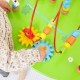 Viga Drewniany Stolik Edukacyjny Sensoryczny Przeplatanka XXL Montessori