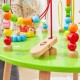 Viga Drewniany Stolik Edukacyjny Sensoryczny Przeplatanka XXL Montessori