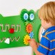 Viga Tablica Sensoryczna Manipulacyjna Edukacyjna Krokodyl