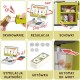 WOOPIE Kasa Sklepowa Samoobsługowa Mini Market Ekspres Akcesoria