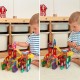 WOOPIE Klocki Magnetyczne Konstrukcyjne Tor Kulkowy 3D 105el.