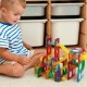 WOOPIE Klocki Magnetyczne Konstrukcyjne Tor Kulkowy 3D 105el.