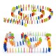 VIGA Drewniany Tor Domino 122 el.